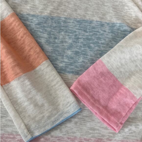 BiBi Women's Lightweight Longline Open Cardigan Sweater Pastels Size M Office - Picture 10 of 12